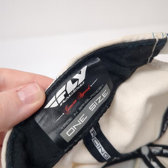 Fly Racing Snapback Hat Multicolor One Size Adjustable Colorblock - Picture 9 of 9